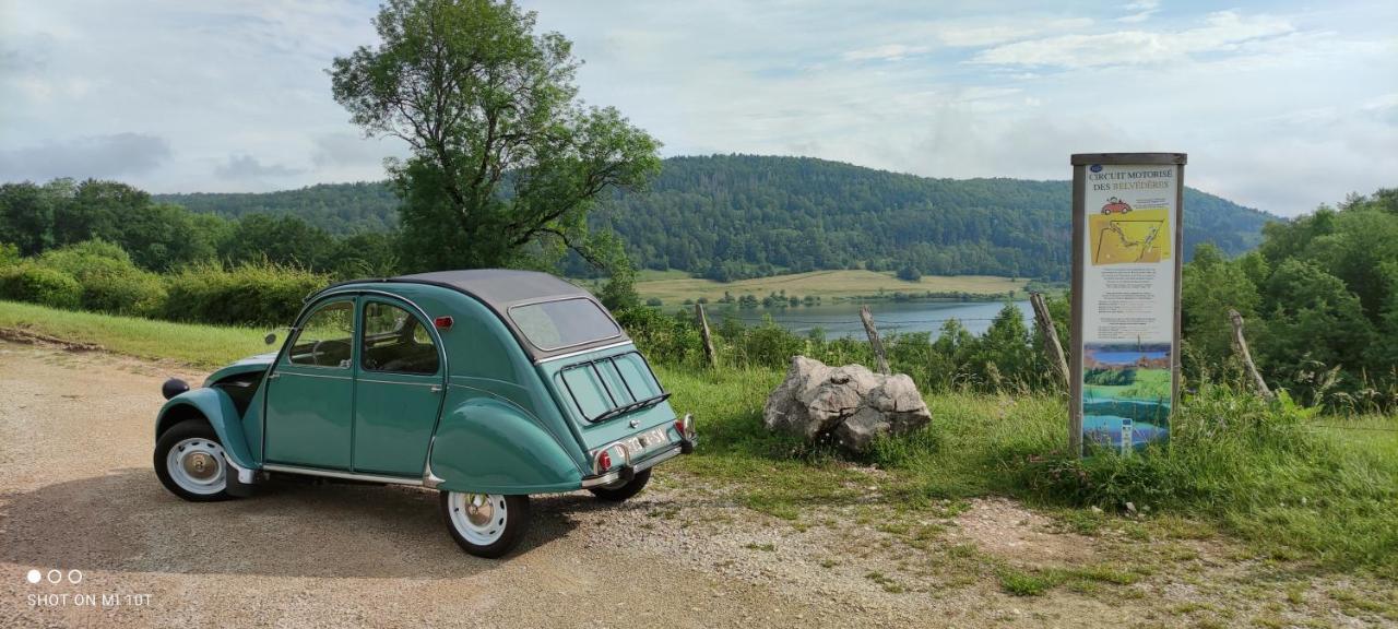 Le Jura En Toutes Saisons Piscine, Spa, Location Vtt, Balades 2Cv, Climatisation Bonlieu Kültér fotó